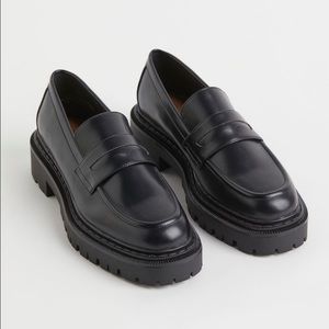 H&M Chunky Loafers NEW size 6